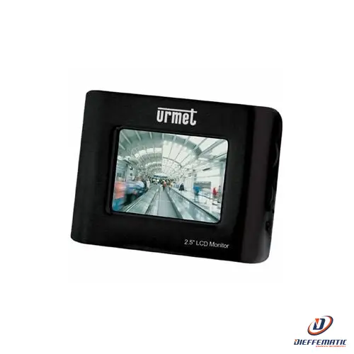 Urmet Monitor Lcd 2,8" 480X234, Bnc Per Test Telecamere Cvbs 1092/400 Sicurezza