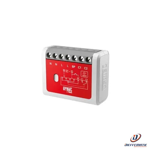 Urmet Mtr1300Eb-Up Relè Zigbee Con Morsetti A Vite 4820406 Comunicazione Nuovo
