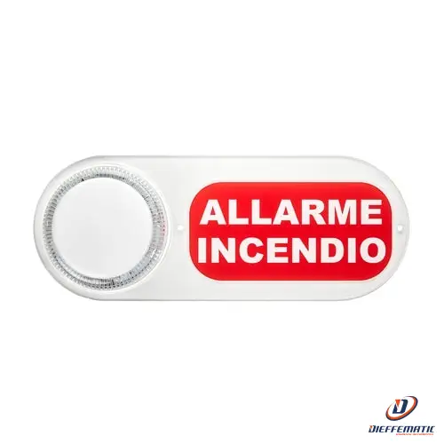Urmet Pannello Allarme Incendio In Plexiglass Linea 400 E 500 1043/054 Sicurezza