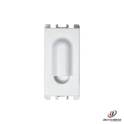 Urmet Passacavo, 1 Modulo, Nea, Bianco 10355.B Installazione Civile Originale