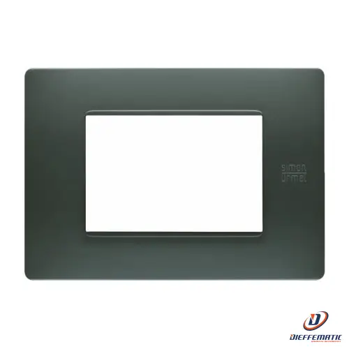 Urmet Placca 3 Moduli, Flexa, Tecnopolimero, Antracite Nea 11803.An Originale