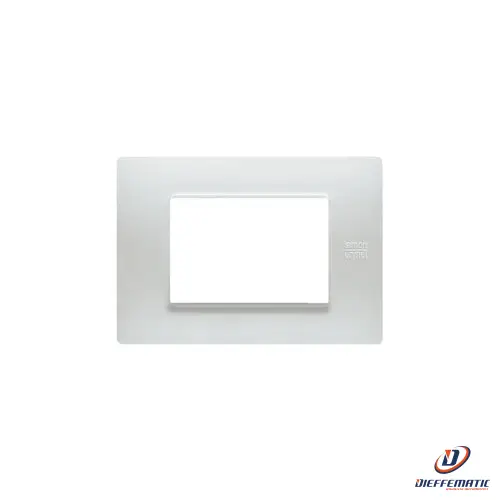 Urmet Placca 3 Moduli, Flexa, Tecnopolimero, Bianco Nea 11803.Bn Originale Nuovo