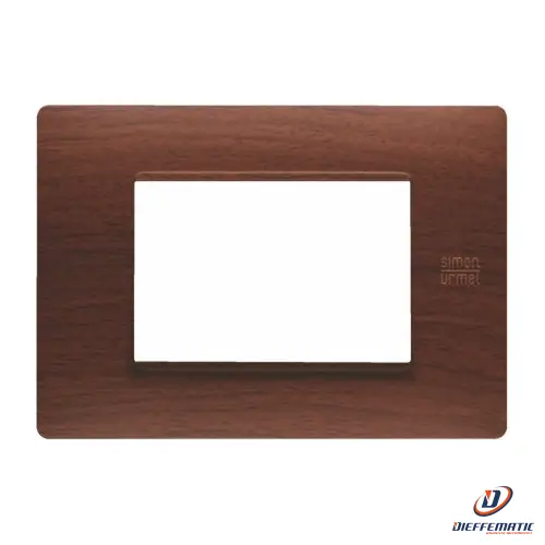 Urmet Placca 3 Moduli, Flexa, Tecnopolimero, Rovere 11803.Rv Originale Garanzia