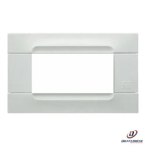 Urmet Placca 4 Moduli KĂ dra Monochrome Tecnopolimero Bianco Helsinki 10804.B.01