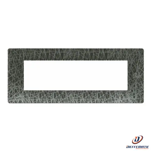 Urmet Placca 7 Moduli, Flexa, Tecnopolimero, Net 11807.Nt Installazione Civile