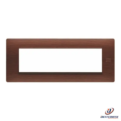 Urmet Placca 7 Moduli, Flexa, Tecnopolimero, Rovere 11807.Rv Originale Garanzia
