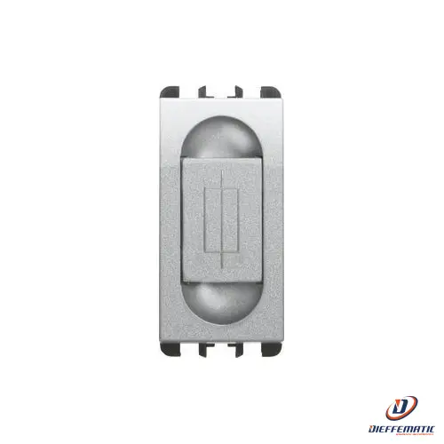 Urmet Portafusibile, 1 Modulo, 1P 10A 250Vac, Alluminio 10500Al Originale Nuovo