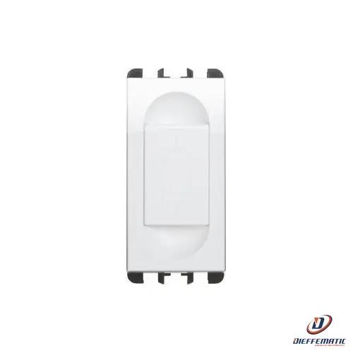 Urmet Portafusibile, 1 Modulo, 1P 10A 250Vac Bianco Ghiaccio 10500Bg Originale
