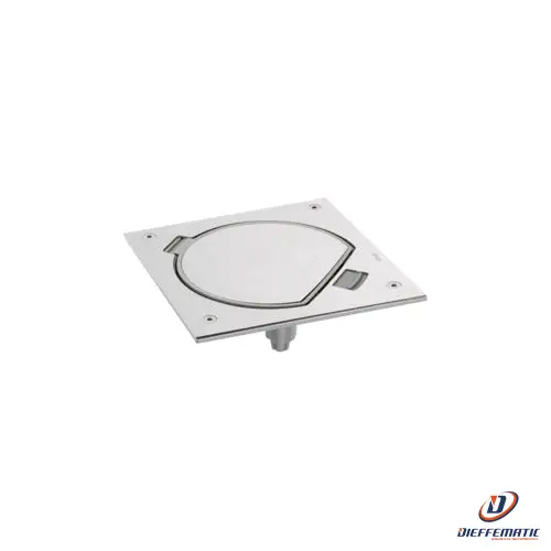 Urmet Portameccanismo K45 Shuko + Cat5 Acciaio Inox 12066/5U-23.Ac Originale
