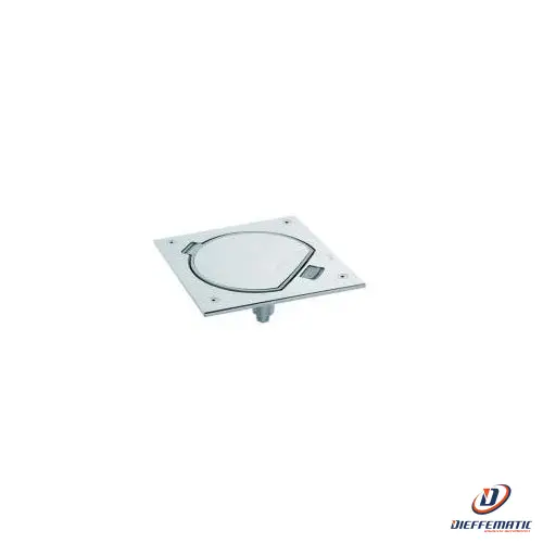 Urmet Portameccanismo K45 Shuko + Cat6 Acciaio Inox 12066/6U-23.Ac Originale