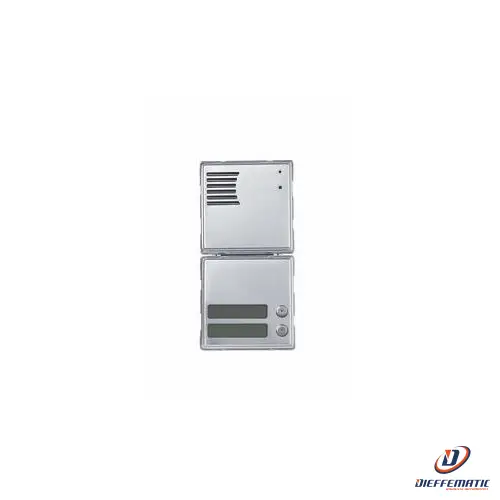 Urmet Posto Esterno Audio, 2 Pulsanti, Sinthesi S2, Sistema 2Voice 1083/9 Nuovo