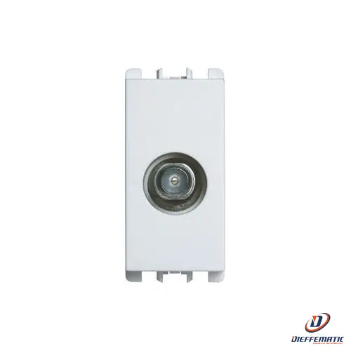 Urmet Presa Diretta Sat Femmina 1 Modulo Attenuazione 0,5 Db Nea Bianco 10407.B