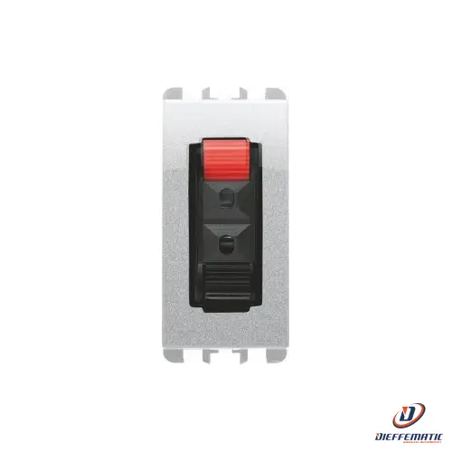 Urmet Presa Hi-Fi Per Altoparlante, 1 Modulo, Nea, Alluminio 10460Al Originale