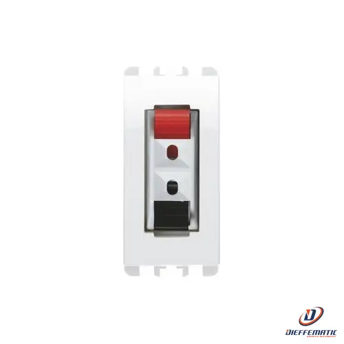 Urmet Presa Hi-Fi Per Altoparlante, 1 Modulo, Nea, Bianco Ghiaccio 10460Bg Nuovo