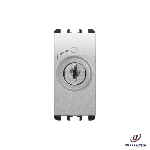 Urmet Pulsante 2P Ch Diff 10 A 1 Modulo Alluminio 10148Al Installazione Civile