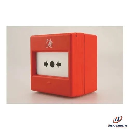 Urmet Pulsante Manuale Convenzionale A Riarmo Ip66, Linea 400 1043/146 Sicurezza