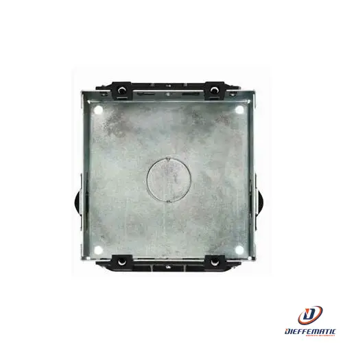Urmet Scatola Incasso Metallica, Sinthesi Steel, 1 Modulo 1158/41 Comunicazione
