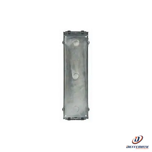 Urmet Scatola Incasso Metallica, Sinthesi Steel, 4 Moduli 1158/44 Comunicazione