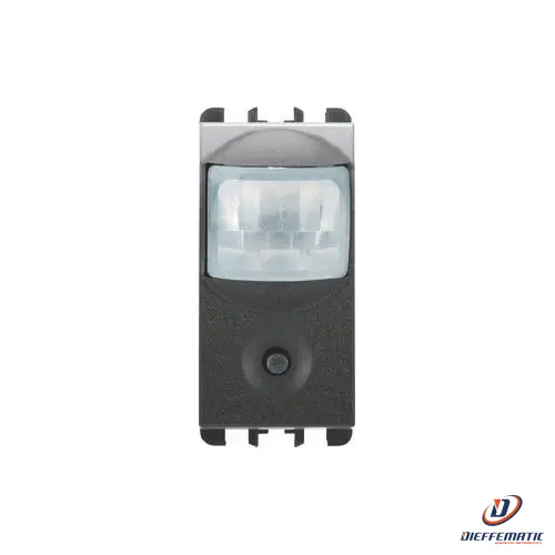 Urmet Sensore Ir 1 Modulo, 230Vac 6A, Acciaio Scuro 10127Ac Installazione Civile