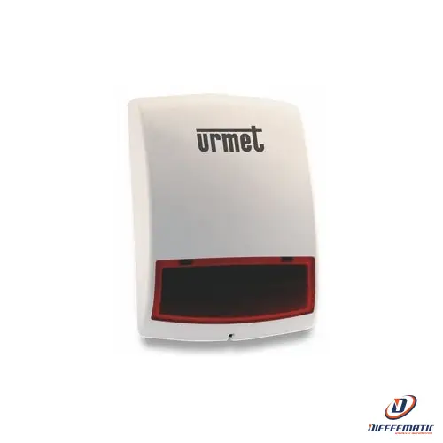 Urmet Sirena Autoalimentata Wireless Da Esterno Con Lampeggiante 1051/405 Nuovo