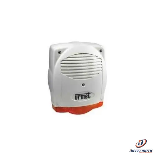 Urmet Sirena Autoalimentata Wireless Da Esterno Con Lampeggiante 1057/405 Nuovo