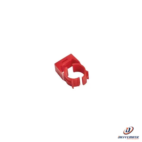 Urmet Staffa Di Supporto Per Tubo In Abs Di Colore Rosso, Linea 600 1043/627