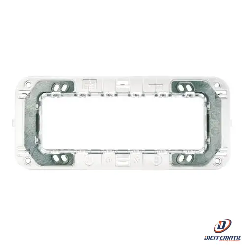 Urmet Supporto Ribassato 6 Moduli, Nea 10706N Installazione Civile Originale