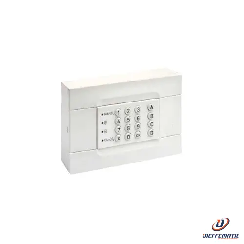 Urmet Tastiera Di Comando A Led Di Colore Bianco, 1061 1061/026 Sicurezza Nuovo