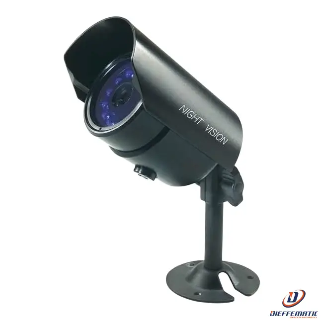 Urmet Telecamera Bullet, Cvbs, 420Tvl, Ottica Fissa 6Mm Con Led Ir 1090/191