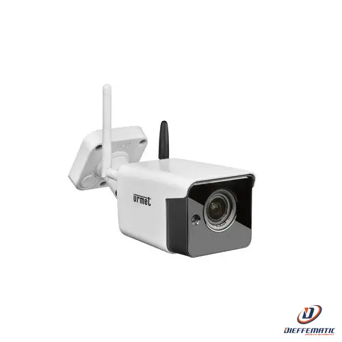 Urmet Telecamera Bullet Video Smart Ip Wifi-4G 3M 2.8-12Mm 1099/212B Sicurezza