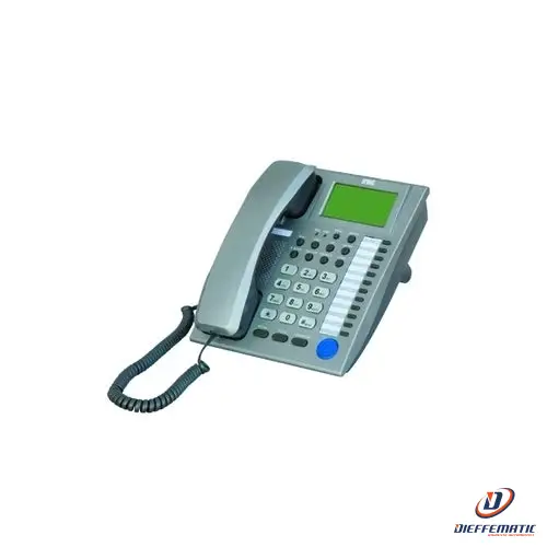 Urmet Telefono Ip E Analogico Sistema Ip/Sip 12 Tasti Memoria E Display 4501/5
