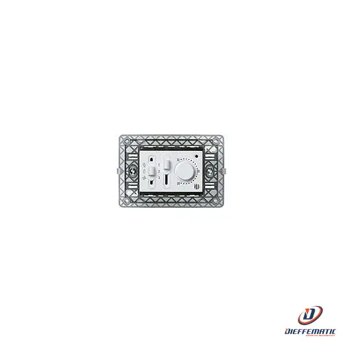 Urmet Termostato Elettronico Per Fan-Coil 3 Moduli 10621.B Installazione Civile