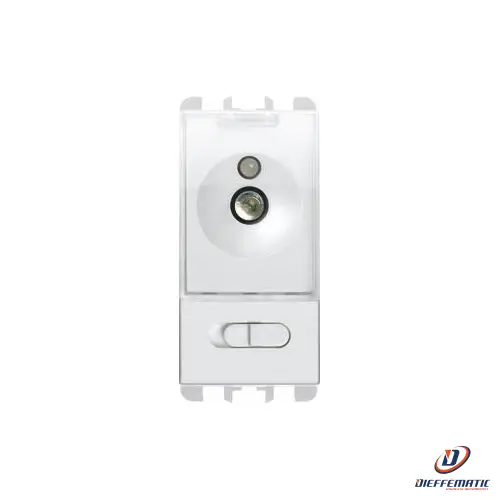Urmet Torcia Elettronica D'Emergenza 1 Modulo, Bianco Ghiaccio 10297Bg Originale