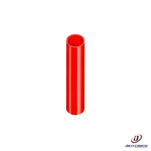 Urmet Tubo In Abs (Fornito In Barre Da 3 M) Di Colore Rosso, Linea 600 1043/621