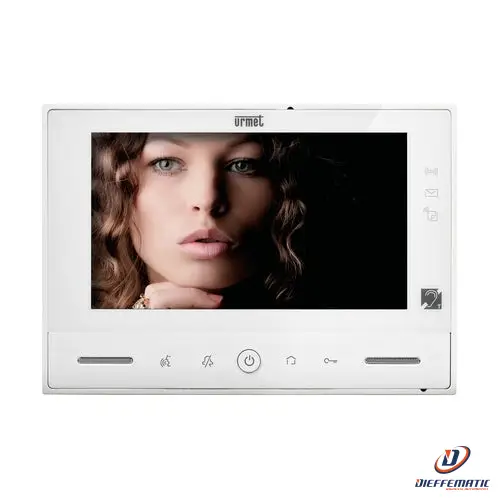 Urmet Videocitofono Vmodo 7" Touchscreen Master Per Kit 2 Fili 1723 1723/98