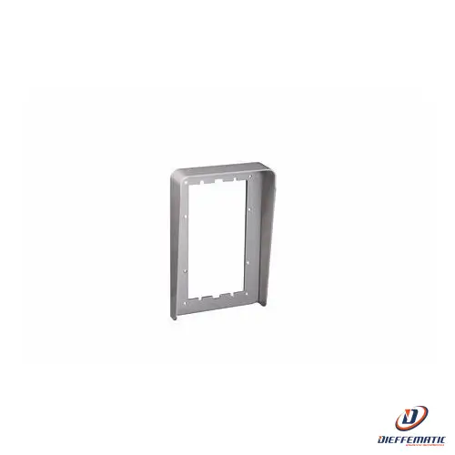 Urmet Visiera Antipioggia, Sinthesi Steel, 1 Fila 2 Moduli 1158/612 Originale