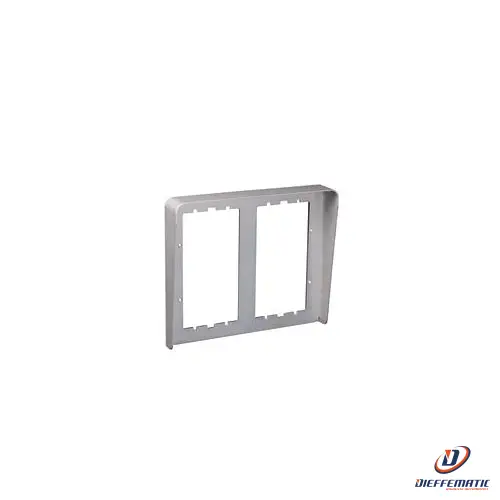 Urmet Visiera Antipioggia, Sinthesi Steel, 2 File 4 Moduli 1158/624 Originale