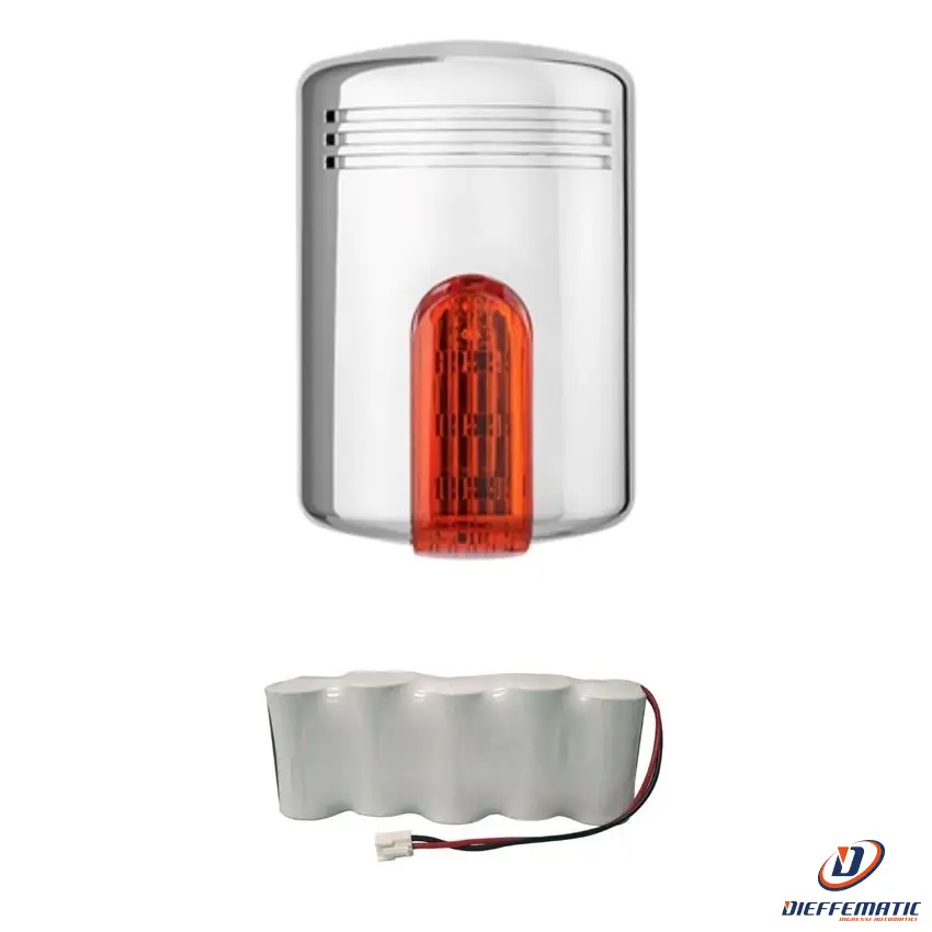 Venitem 20.202.546 Kit Sirena Doge As1 Cromo / Arancio + Tba7,5V Antintrusione