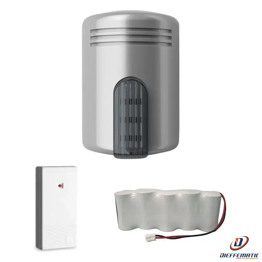 Venitem 20.202.564 Kit Sirena Doge As1/P Acciaio / Fumè + Atx3 + Tba7,5V Nuovo