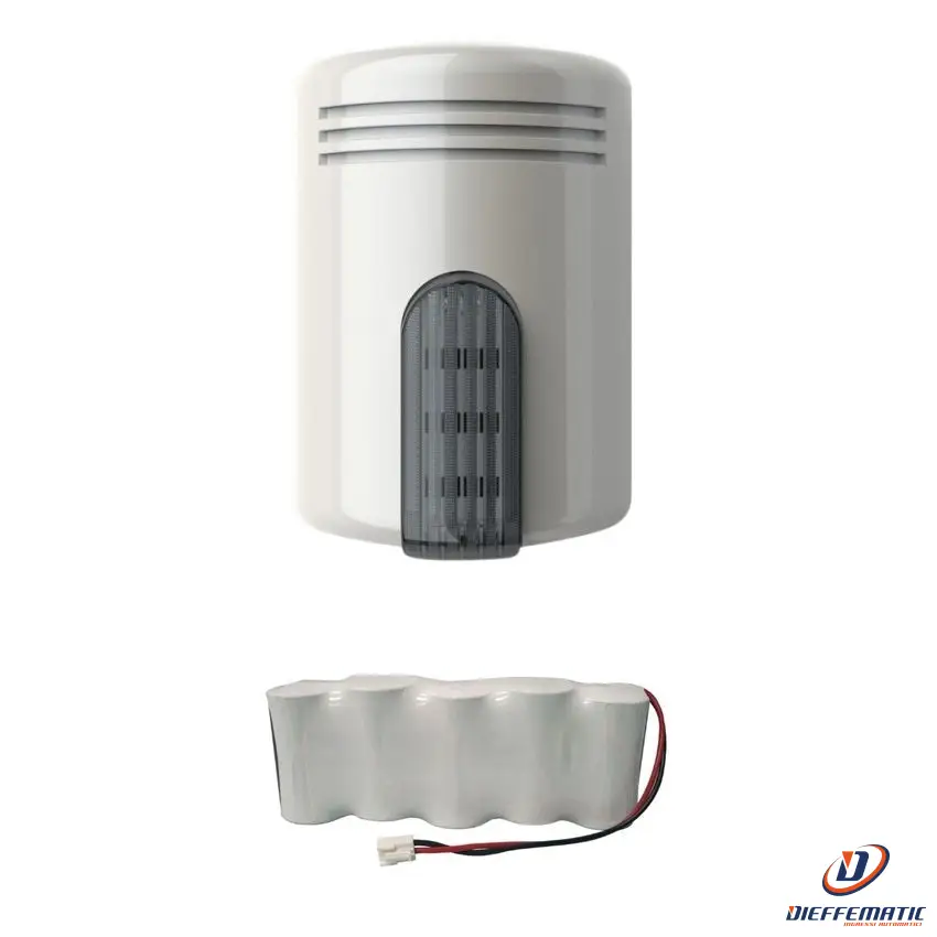 Venitem 20.202.639 Kit Sirena Doge As1/P Bianco Perlato / Fumè + Tba7,5V Nuovo