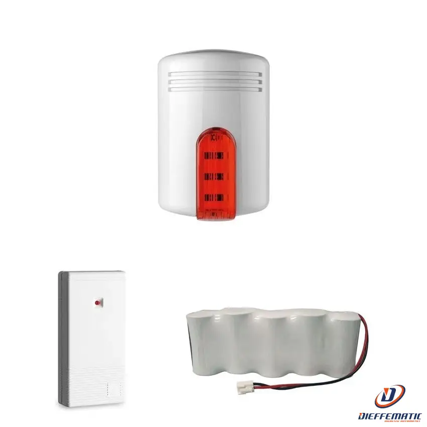 Venitem 20.202.644 Kit Sirena Doge As1 Bianco Perlato / Arancio + Atx3 + Tba7,5V