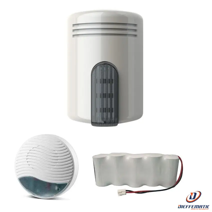 Venitem 20.202.646 Kit Sirena Doge As1 Bianco Perlato/Fumè + Atx2 / S + Tba7,5V