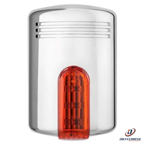 Venitem Doge Civetta Cromo / Arancio 20.202.246 Sirena Da Esterno Antintrusione