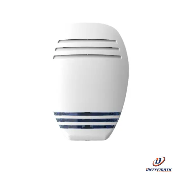 Venitem Marina Civetta Bianco Opaco / Azzurra 20.202.823 Sirena Da Esterno Nuovo