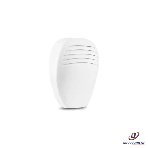 Venitem Mini Hema Bianco Opaco 20.302.422 Sirena Da Interno Antintrusione Nuovo