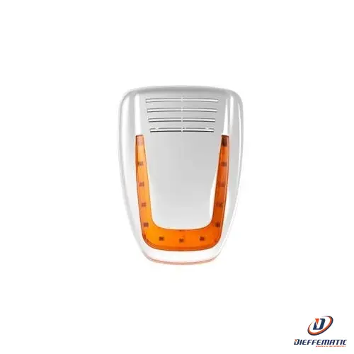 Venitem Mose Ls Lux Grigio Lucido Tech / Arancio 20.200.175 Sirena Da Esterno
