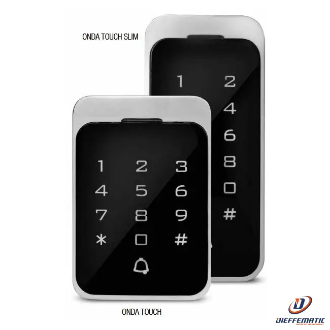 Venitem Onda Touch Slim 25.100.445 Tastiera Controllo Accessi Antintrusione