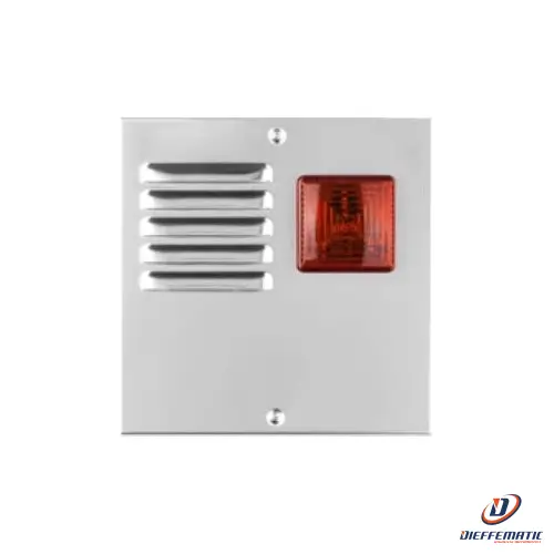 Venitem Rialto Civetta Inox / Arancio 20.201.614 Sirena Da Esterno Antintrusione