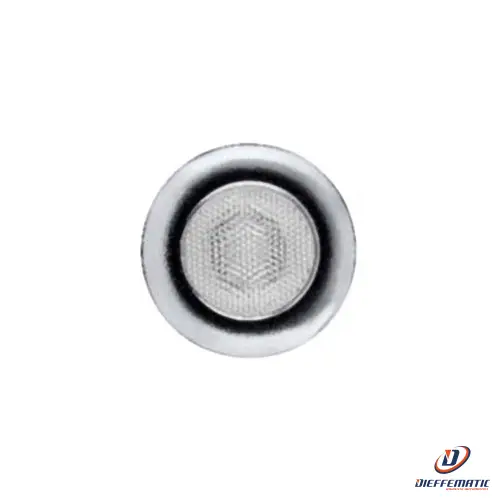 Venitem Rli 3-30V 20.209.213 Ripetitore Led Incasso Supporto Cromato Luce Rossa