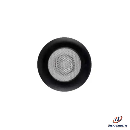 Venitem Rli 3-30V 20.209.221 Ripetitore Led Da Incasso Supporto Nero Luce Blu